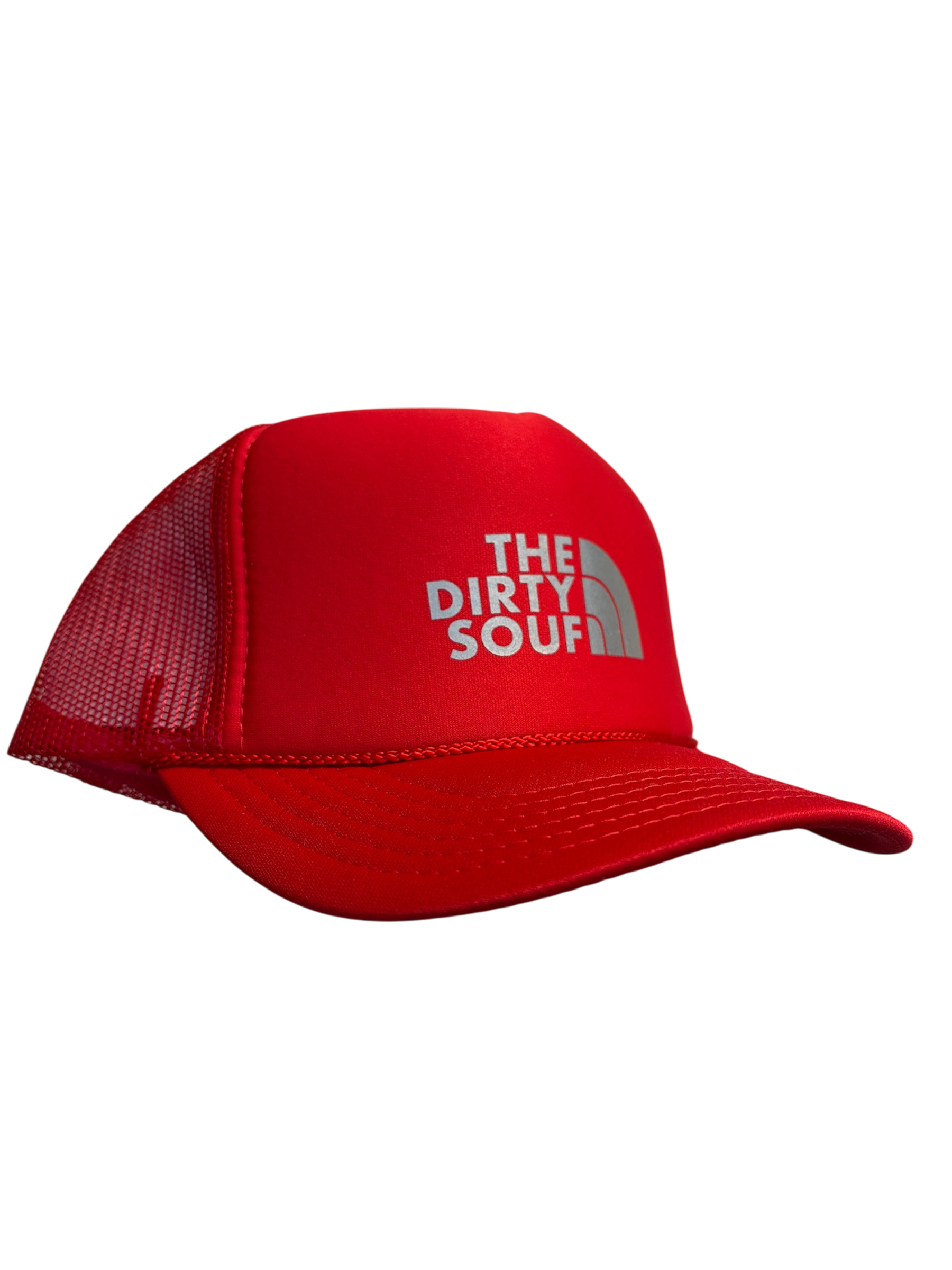 The Dirty Souf Reflective Print Trucker